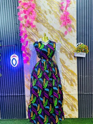 Ankara Classic Flow Gown