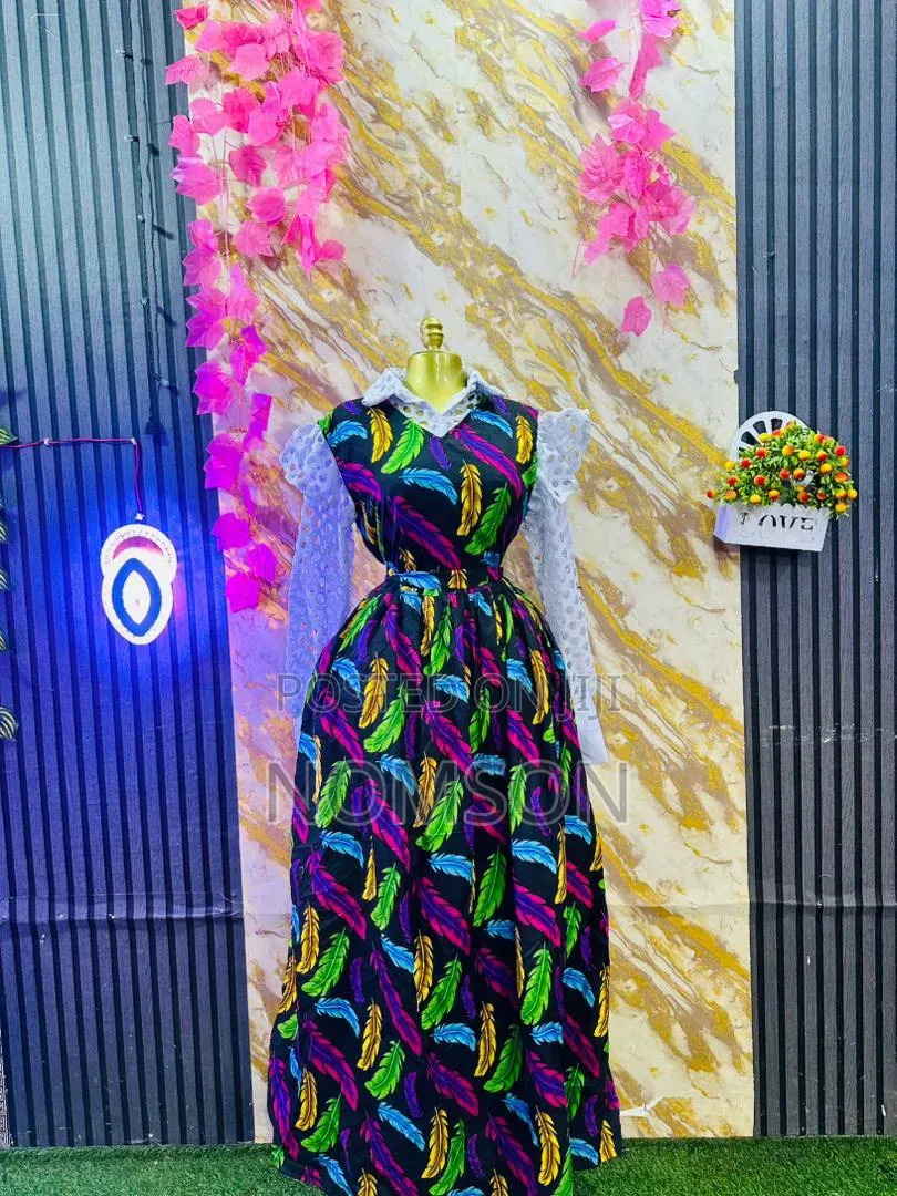 Ankara Classic Flow Gown