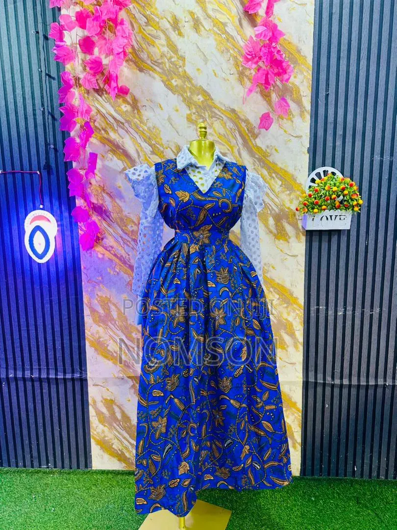 Ankara Classic Flow Gown