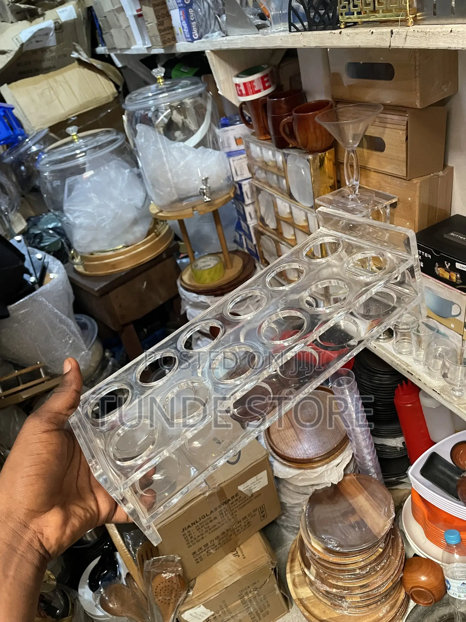 Acrylic Tequila Shot Rack