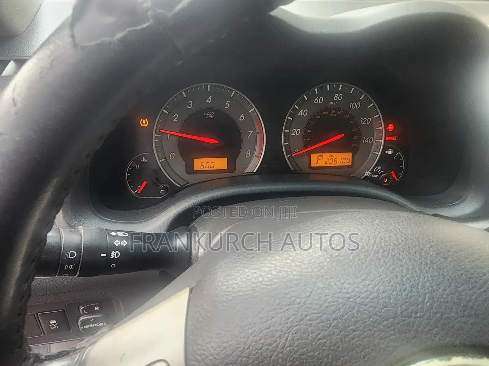 Toyota Corolla 2009 Gray
