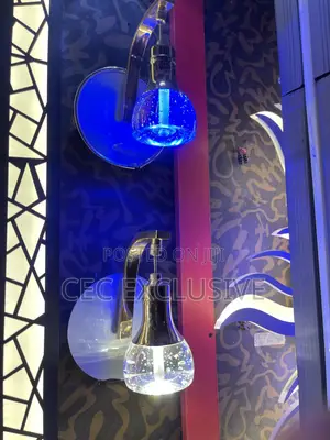 Crystal Clear Half Egg Shape Led Wall Brackets