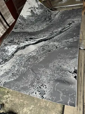 Black and Grey Design Center Rugs (5/7 and 7/10)