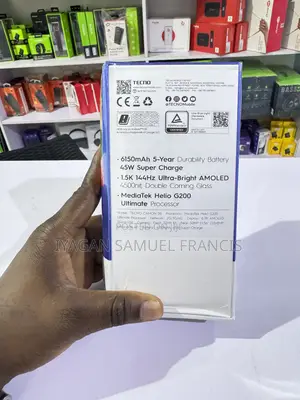 New Tecno Camon 50 256 GB Gray