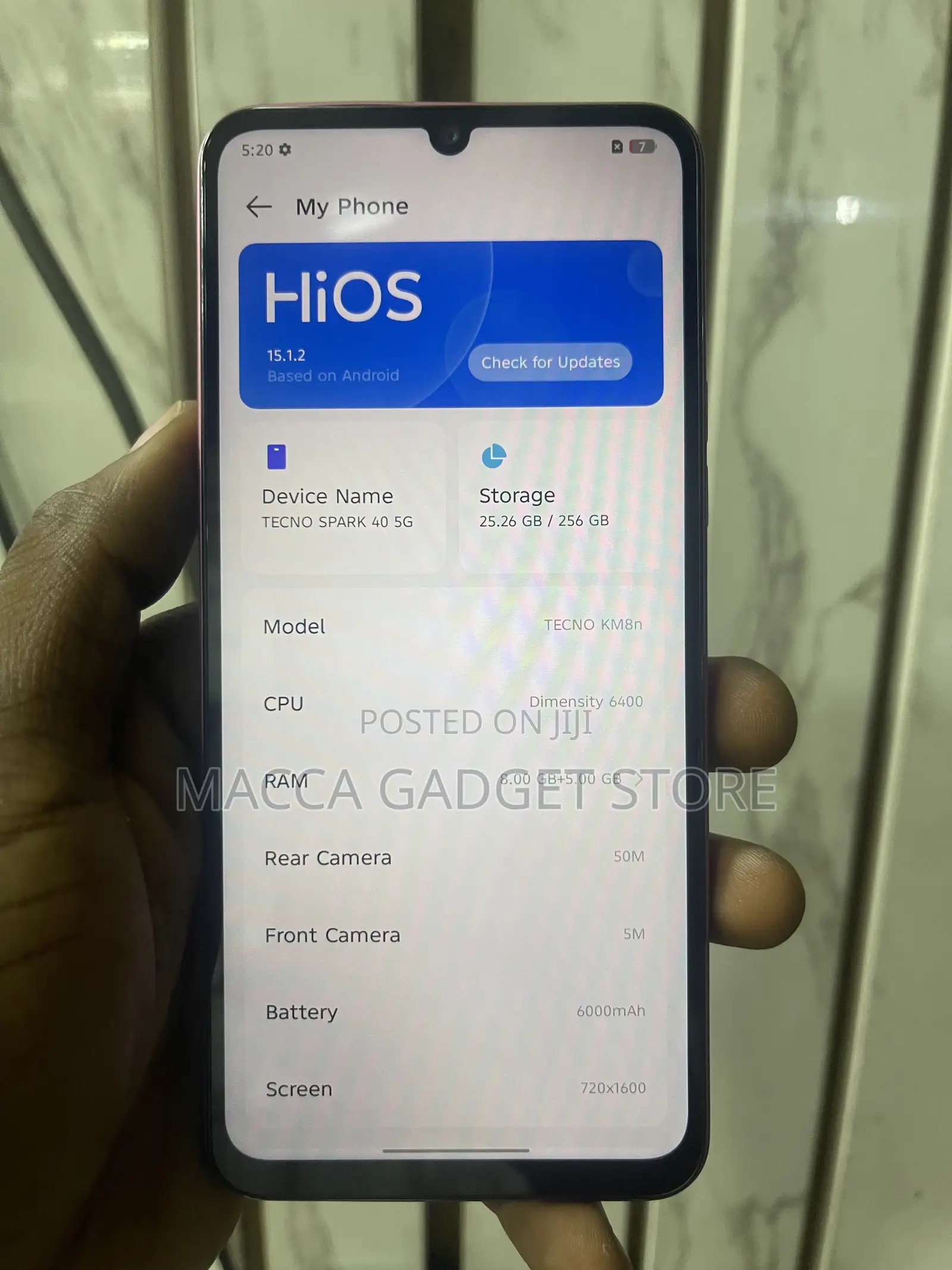 Tecno Spark 40 256 GB Red