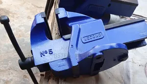 Record 5-Inch Bench Vice – Heavy Duty Workshop Vice
