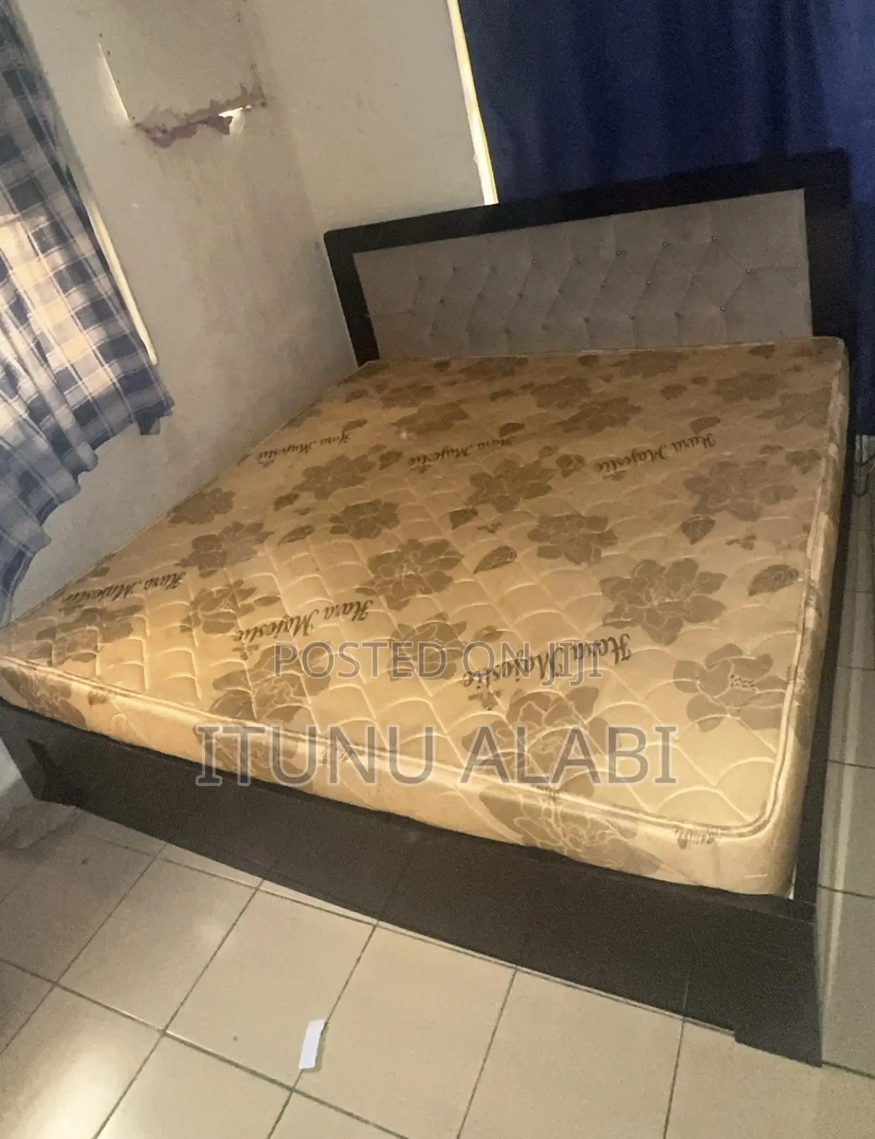 Bed Frame and Mattress