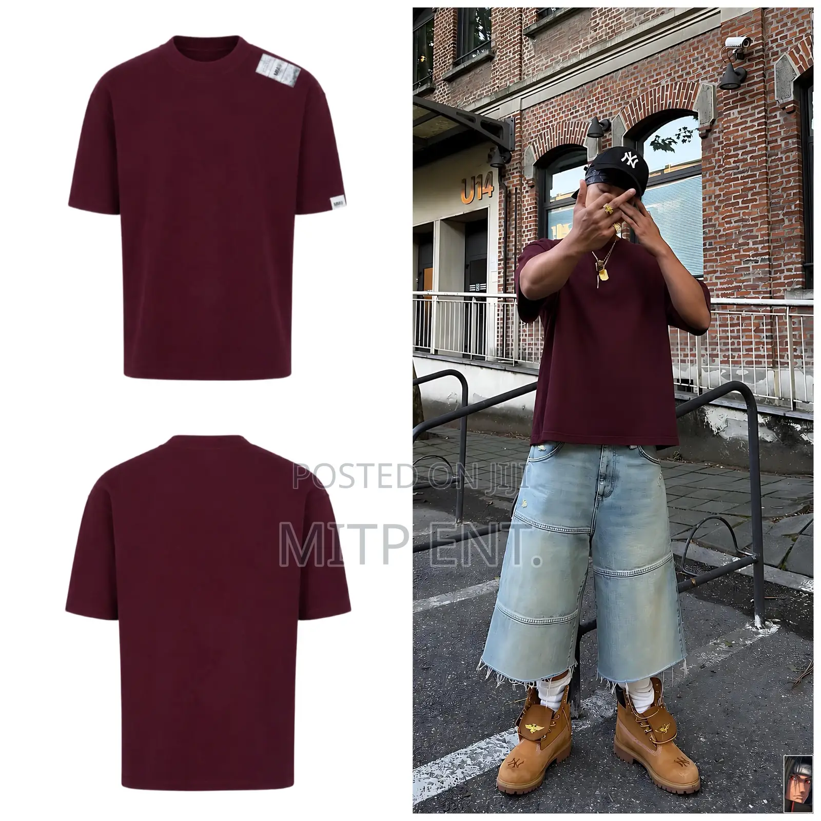 High Quality Round-Neck Tees