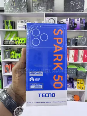 New Tecno Spark 50 128 GB Black