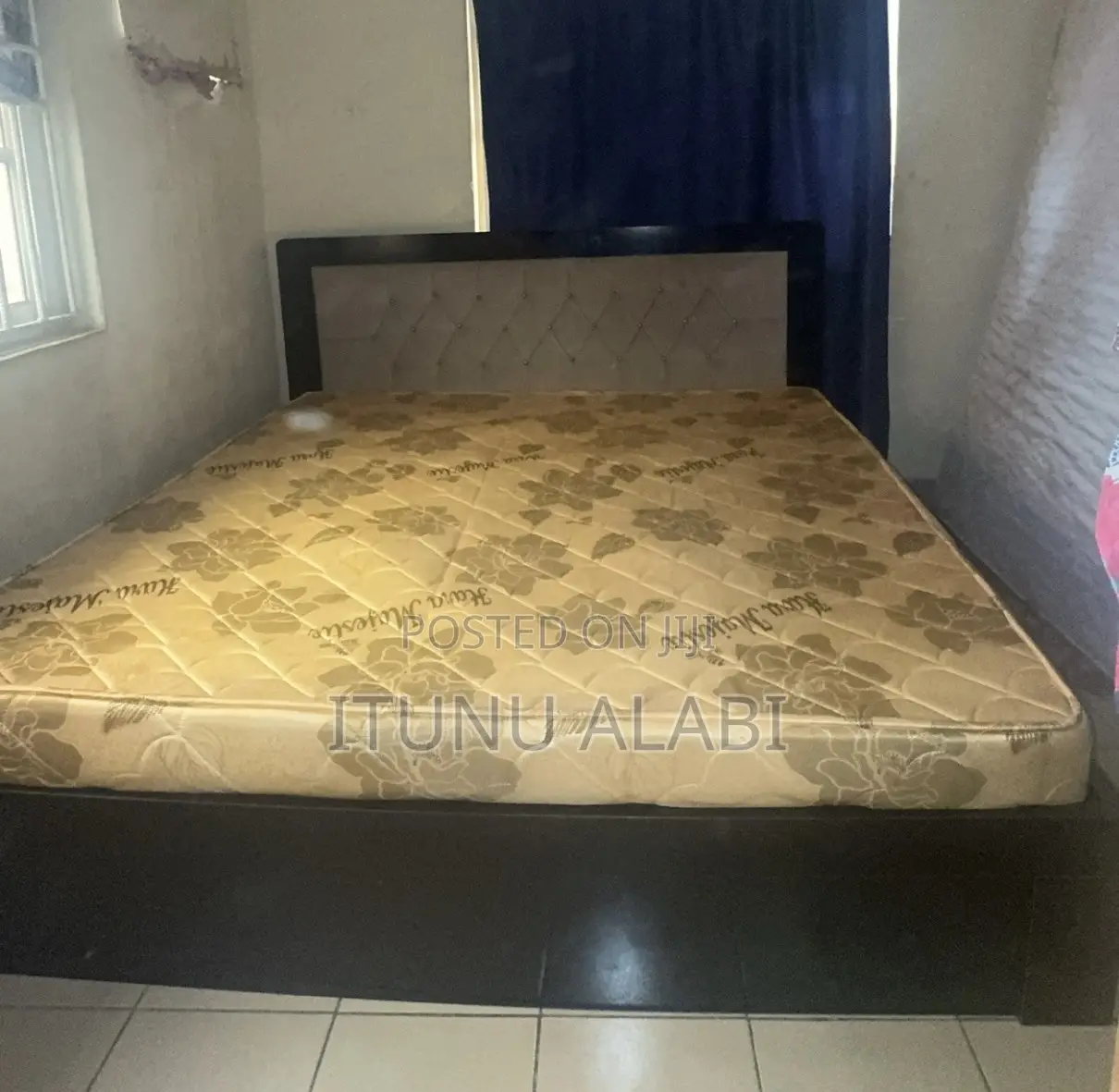 Bed Frame and Mattress