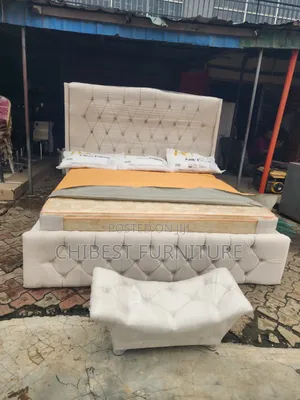 Brand New 6by6 Upholstery Padded Bed