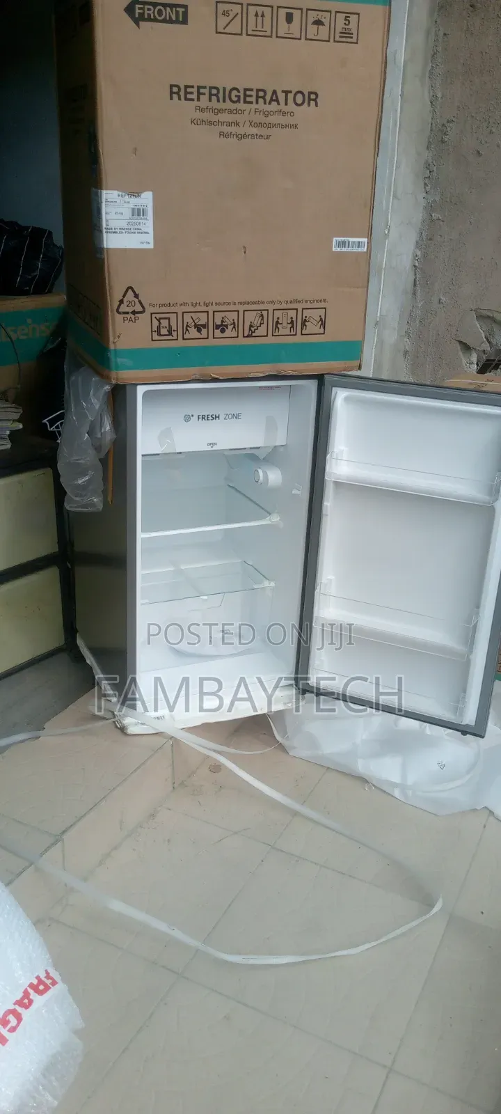 Hisense Ref 121 Single Door Refrigerator – Compact Energy Efficient