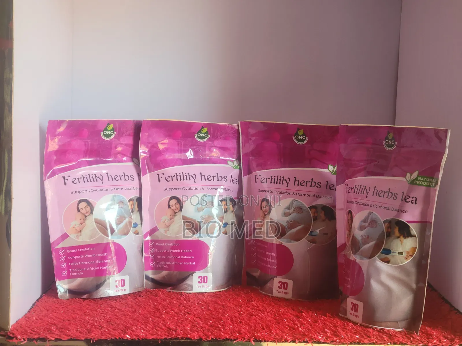 Fertility Herbs Tea – Natural Ovulation Hormonal Balance Tea