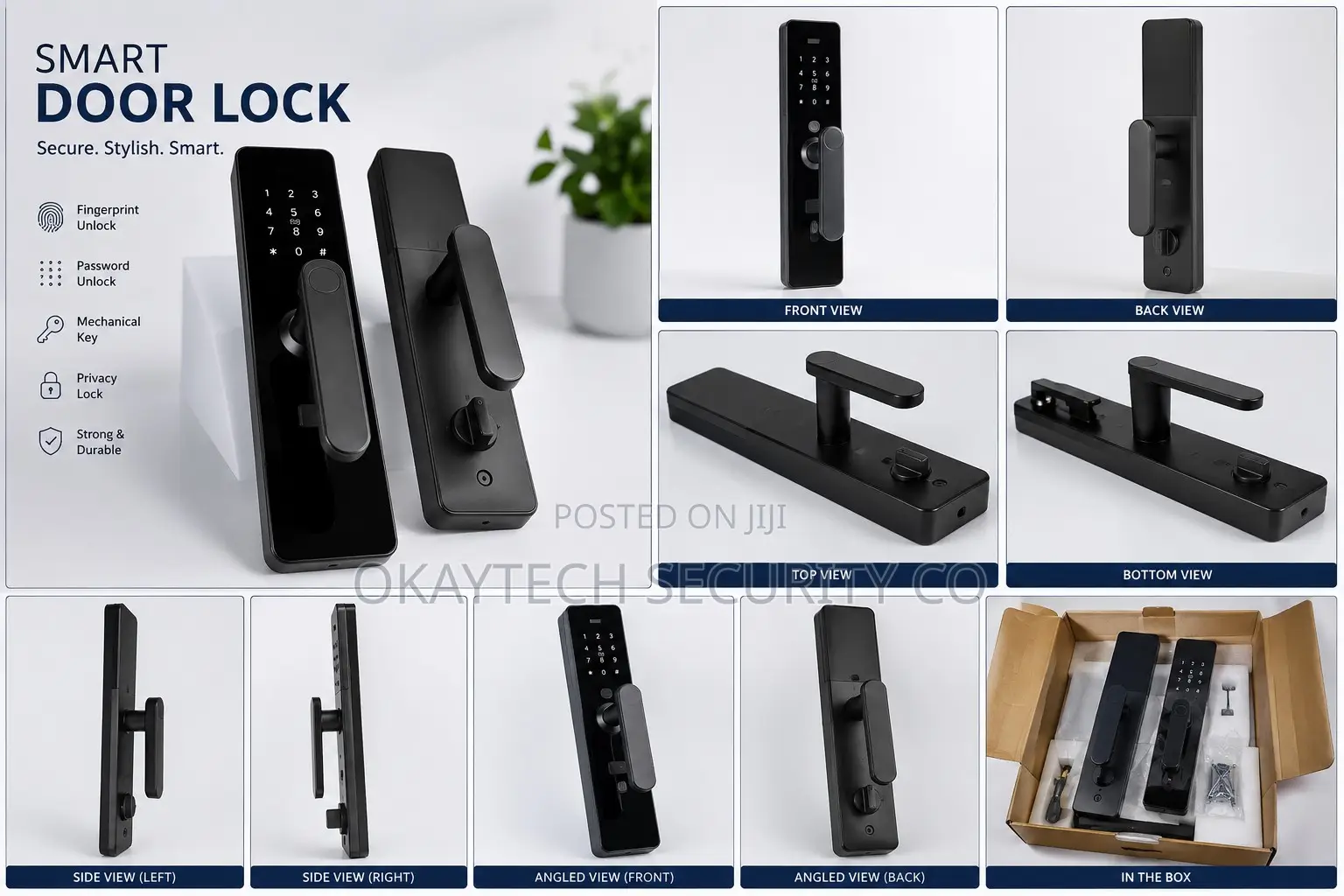 Smart Door Lock Camera 3d Face Recognition With Remote Control