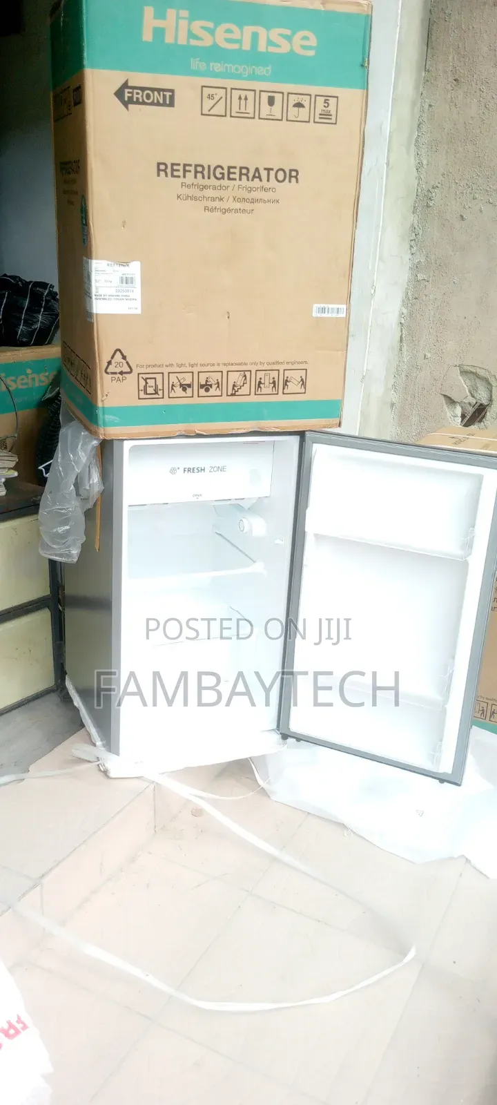 Hisense Ref 121 Refrigerator With Fast Cooling Technology