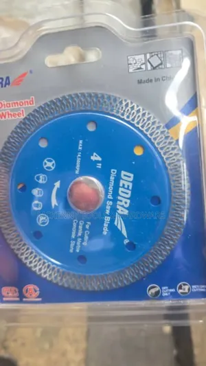 Dedra 4-Inch Diamond Saw Blade for Granite, Marble Concrete (105mm)