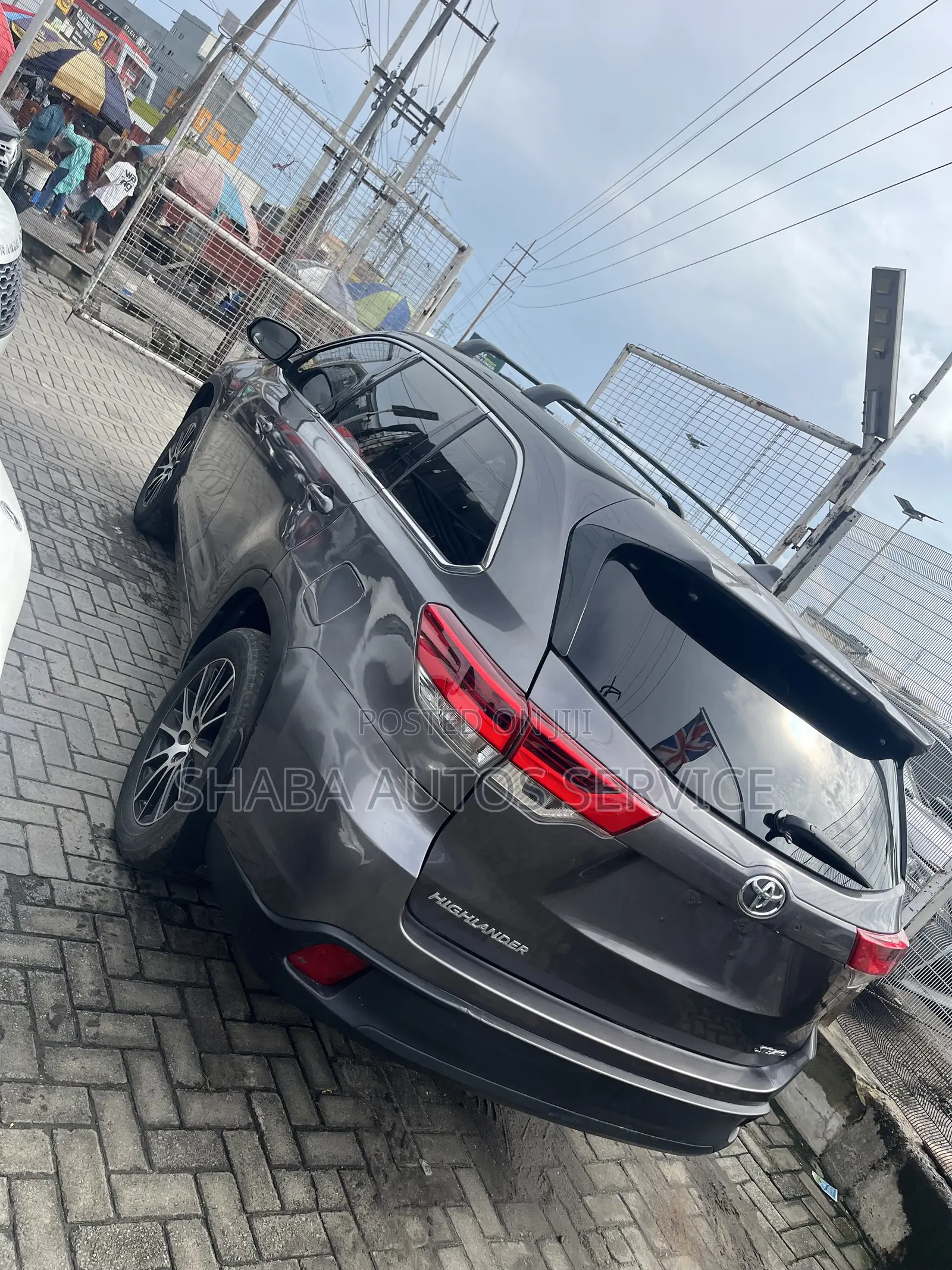 Toyota Highlander 2017 Gray