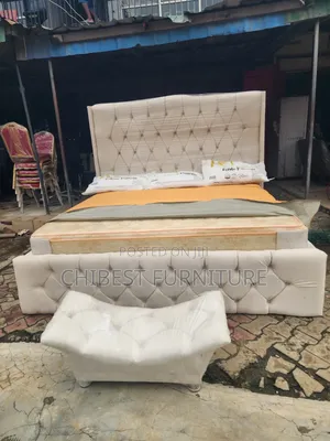 Luxury 6by6 Bed Frame With Footrest