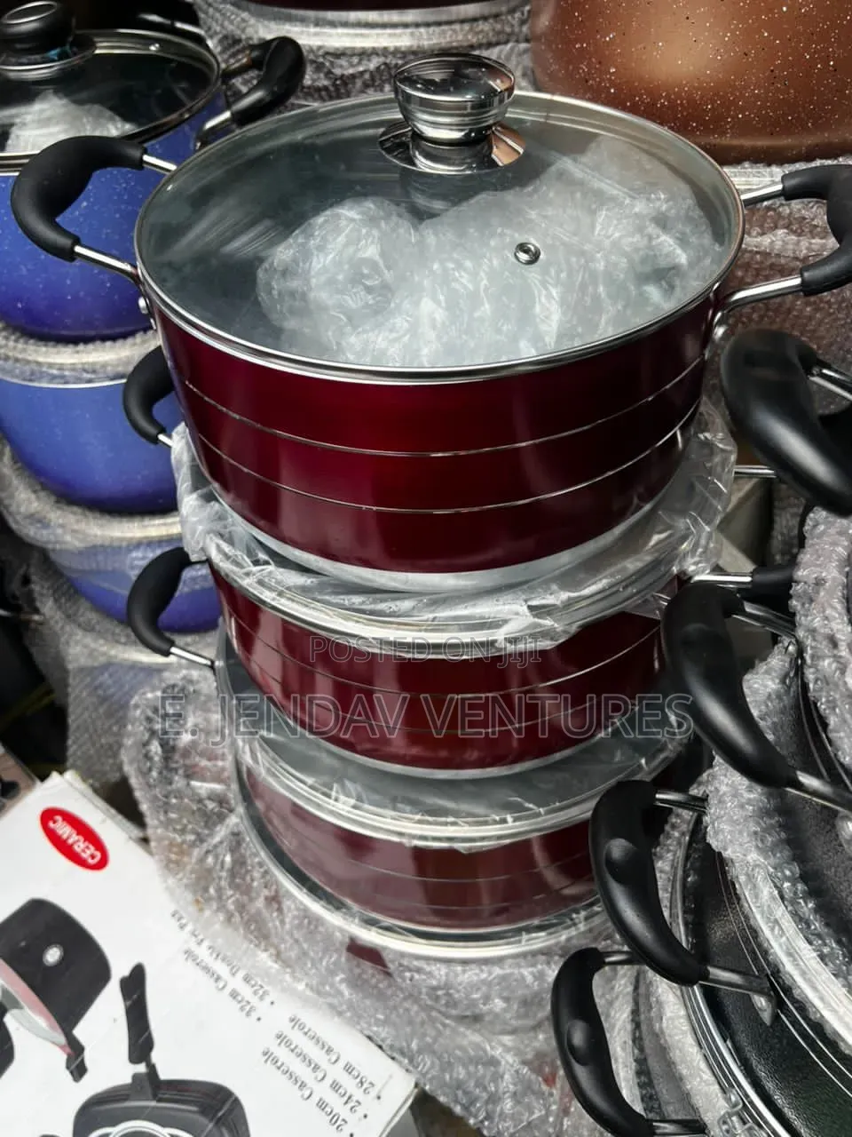 4 Sets Nonstick Pot