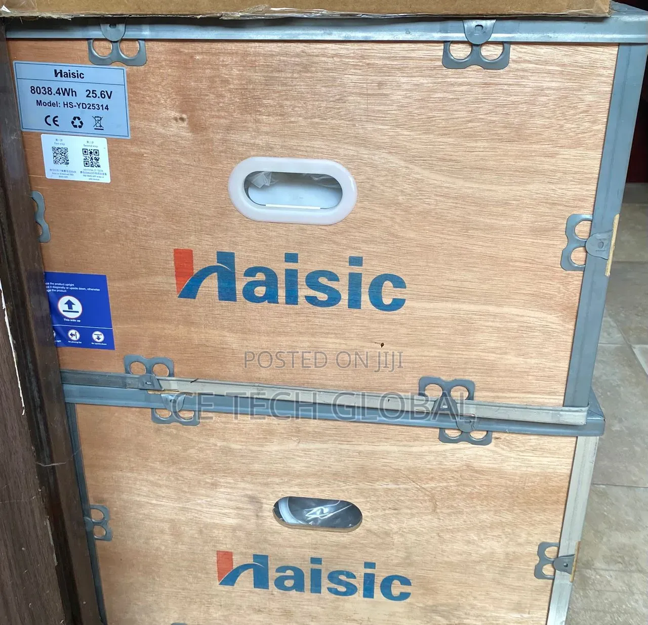 Haisic 8kwh 25.6v Lithium Battery