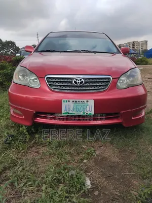 Toyota Corolla 2005 Red