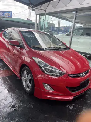 Hyundai Elantra 2014 Red