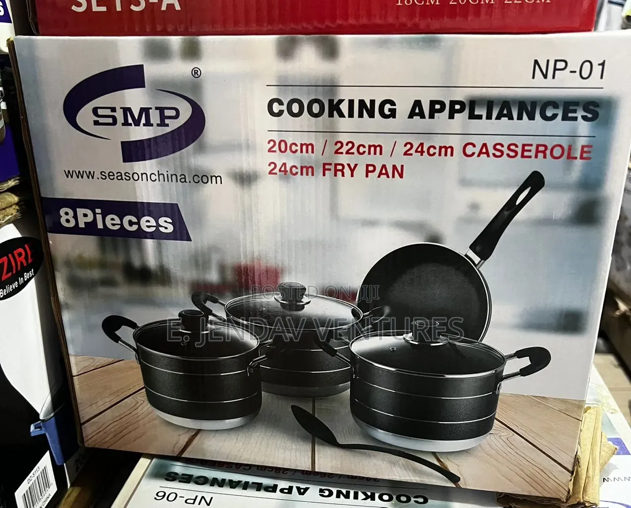 8 Pieces Nonstick Pot