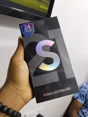New Samsung Galaxy S21 Ultra 5G 128 GB Silver