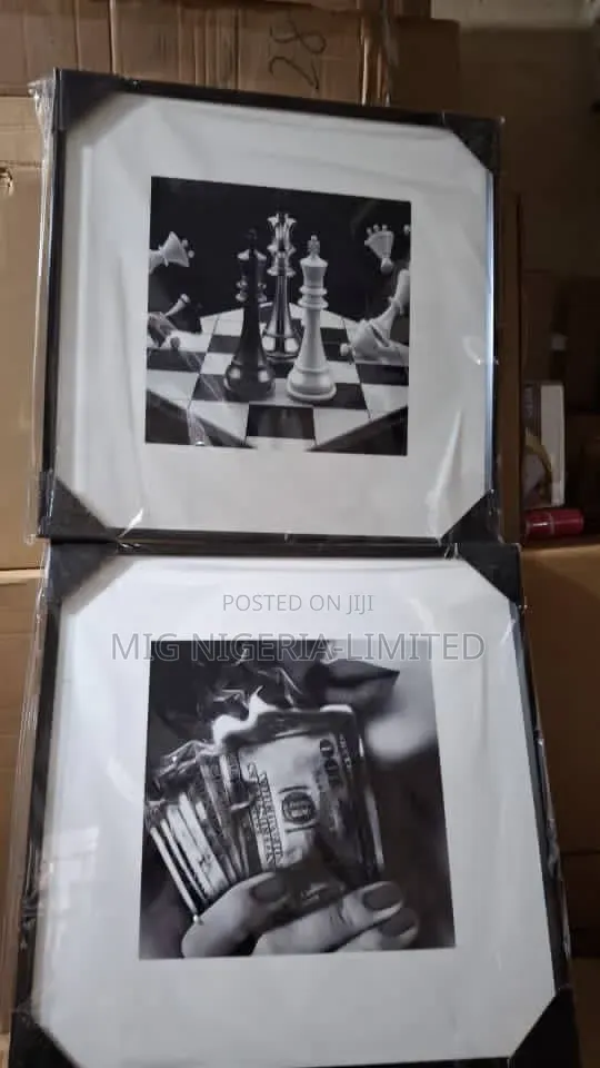 White Photos Frame Black and White