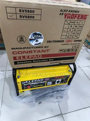 Elepaq Sv6800 Premium Power Generator