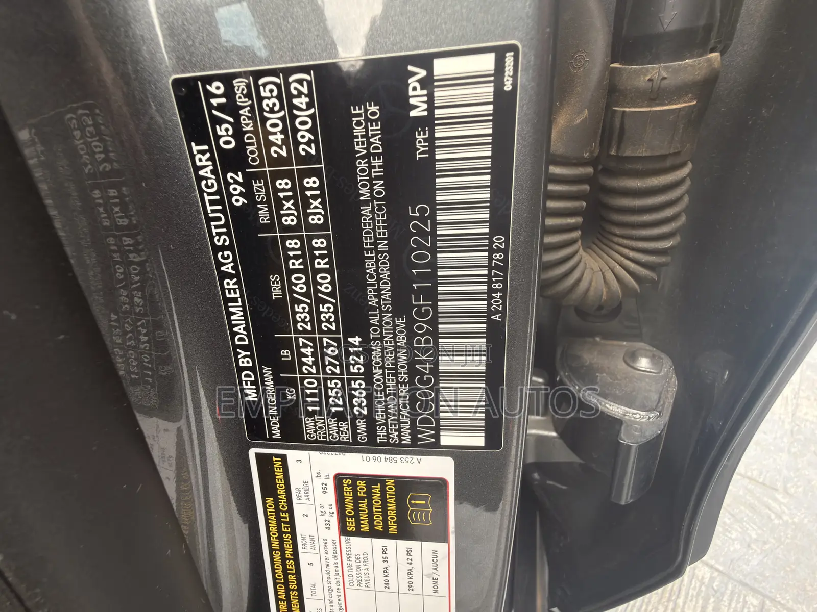 Mercedes-Benz GLC-Class 2016 Gray