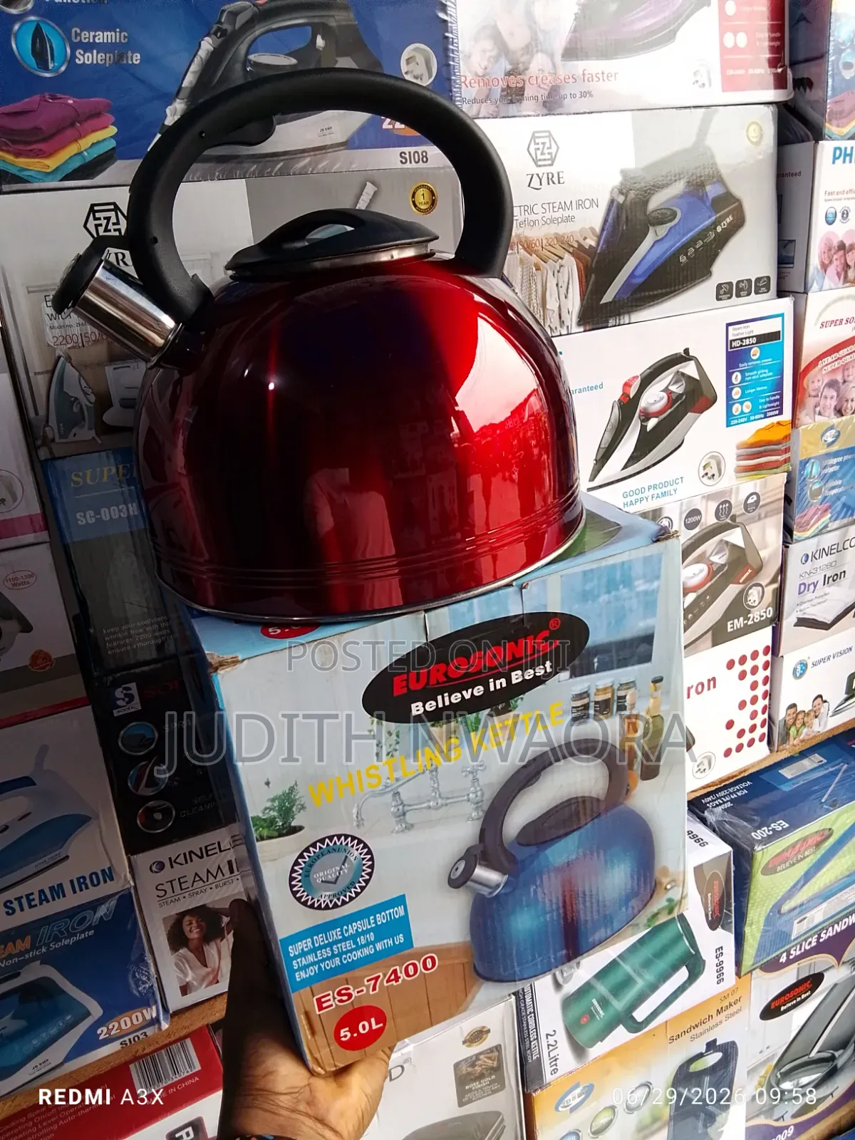 Whistling Stainless Kettle