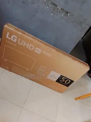 Lg 50 Inch Uhd Smart Tv With Netflix + Wifi + Remote