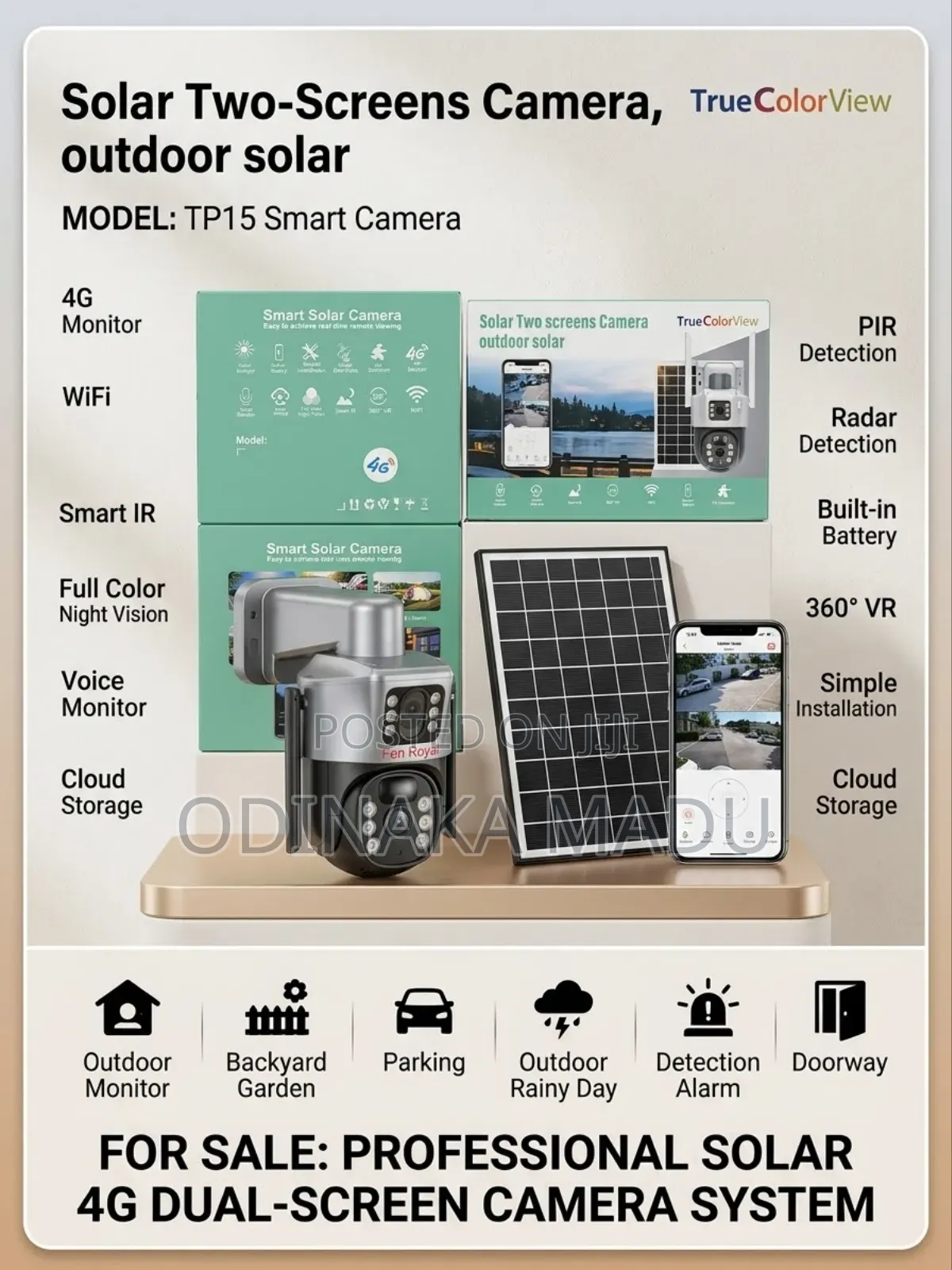 Solar CCTV Camera