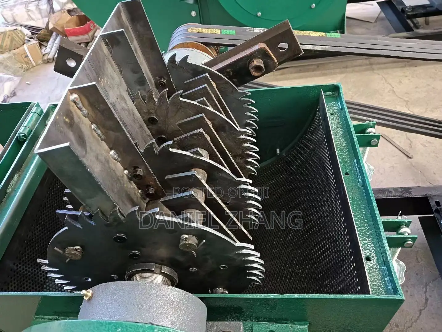 Hammer Mill Grass Crusher