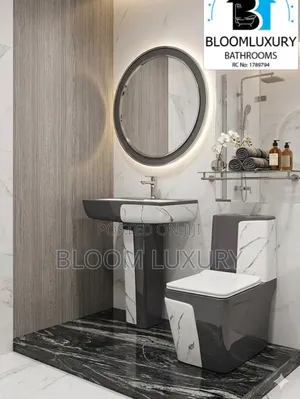 Black+White Turkish Water Closet 