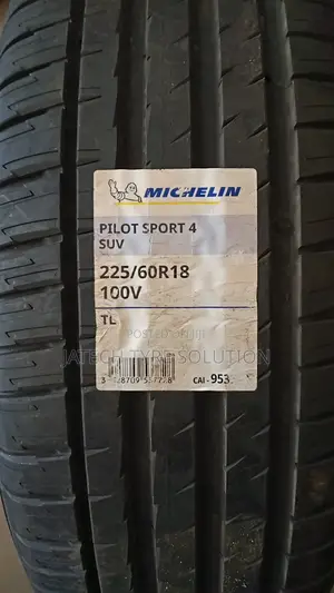 225/60/18 Michelin Pilot Sport 4suv