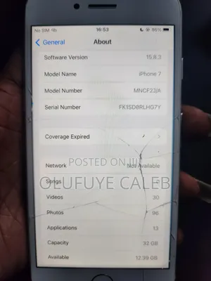 Apple iPhone 7 32 GB Silver