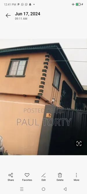 4bdrm Maisonette in Peace Estate, Akesan for sale