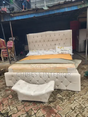 Brand New Six by Six Bed With Its Footrest