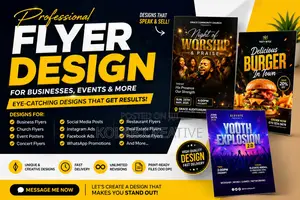 Professional Flyer, Poster Social Media Design For Business Events