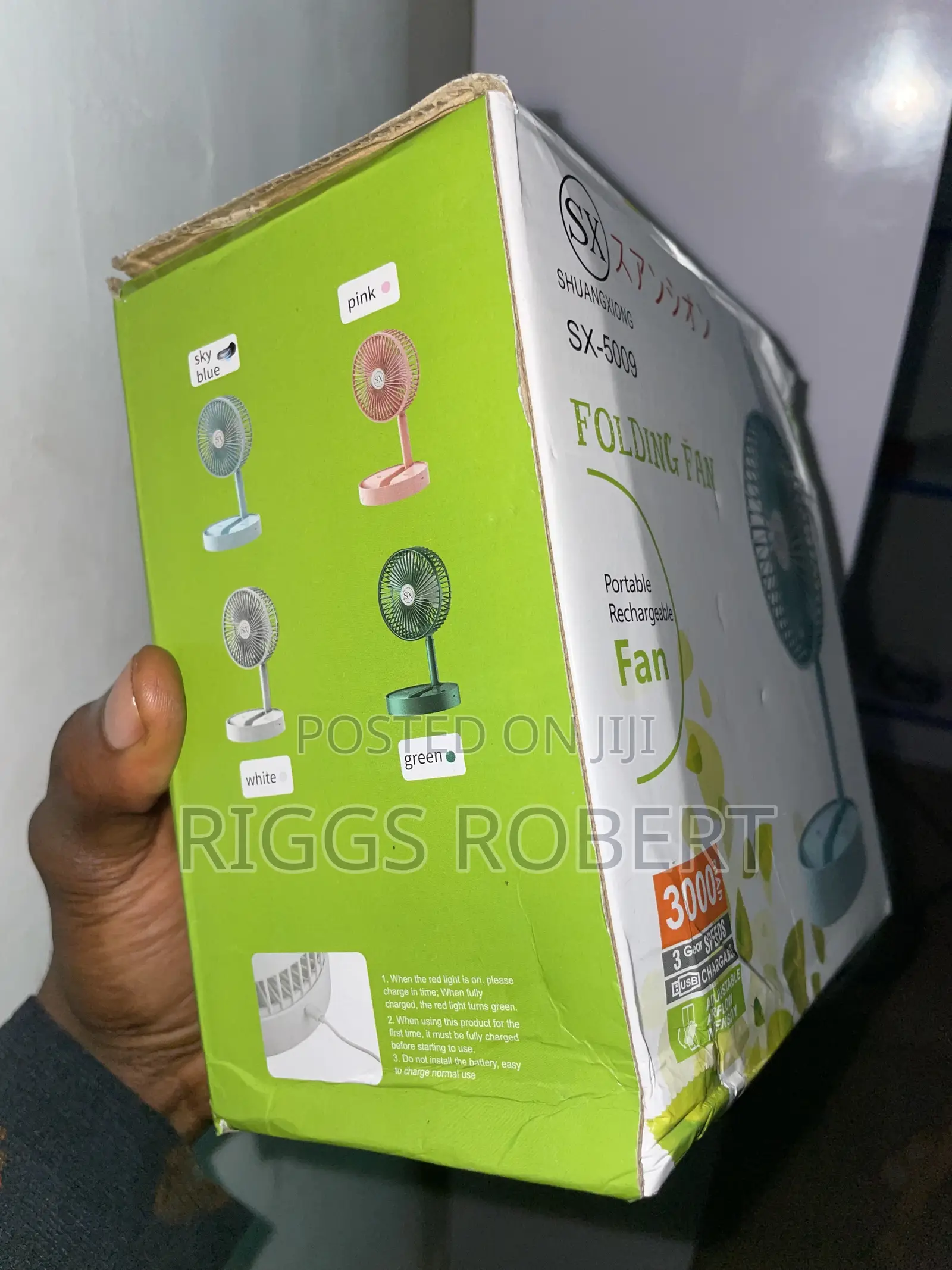 Desktop Folding Fan