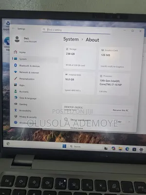 Laptop Dell Latitude 7440 16GB Intel Core i7 SSD 256GB