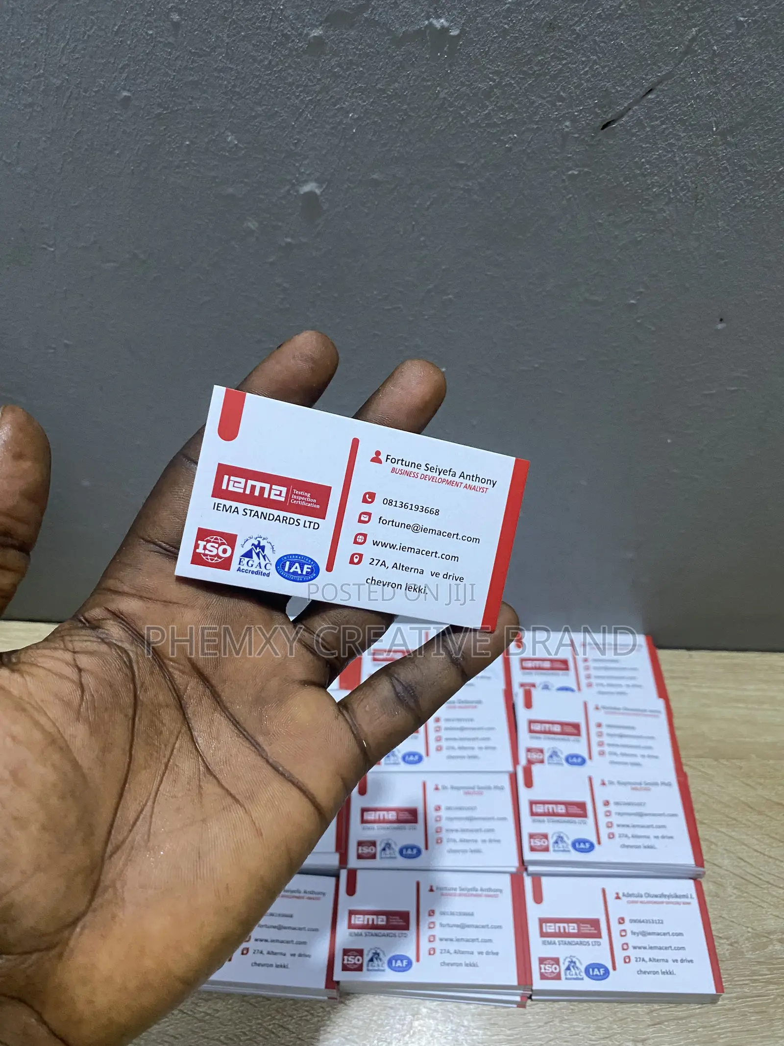 Lanyard Print, I.D Print, Complimentary Card
