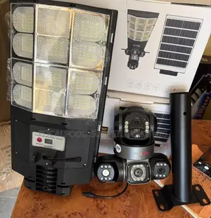 Original 3 Lens CCTV Camera + Solar Street Light