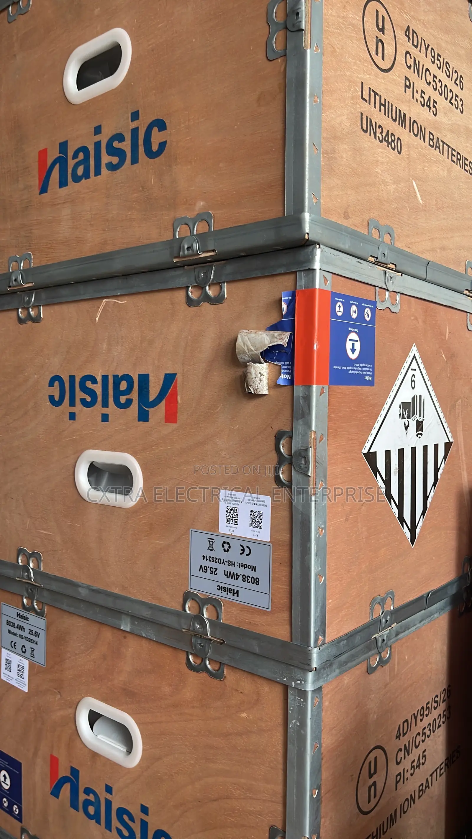 8kwh 24v Lithium Battery Haisic