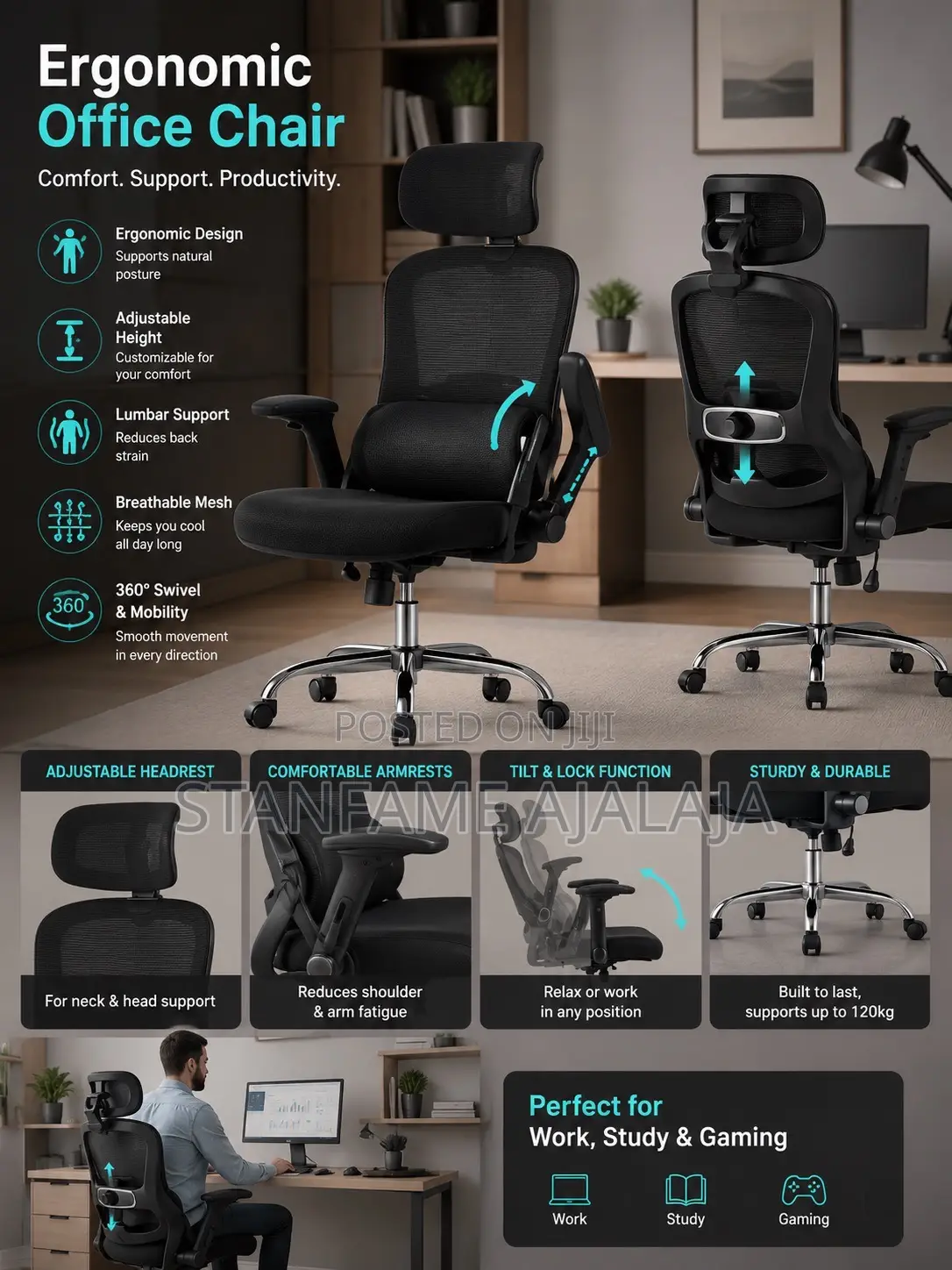 Ergonomic Office Chair