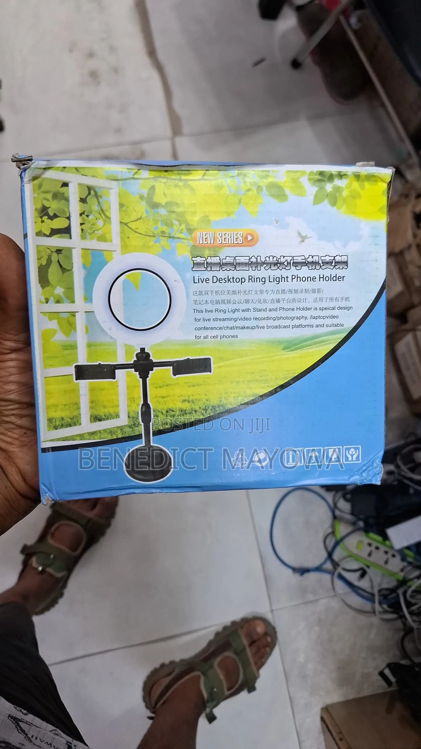 Ring-Light With 2 Phone Holder