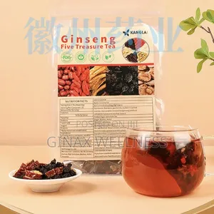 Ginseng Five Treasure Tea for Energy and Kidney Health (10g×25teabags)