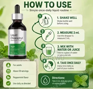 Horbaach Liquid Chlorophyll Dietary Supplements